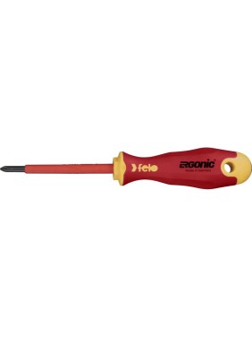 Диэлектрическая крестовая отвертка Felo Ergonic PZ 1X 80 41510290