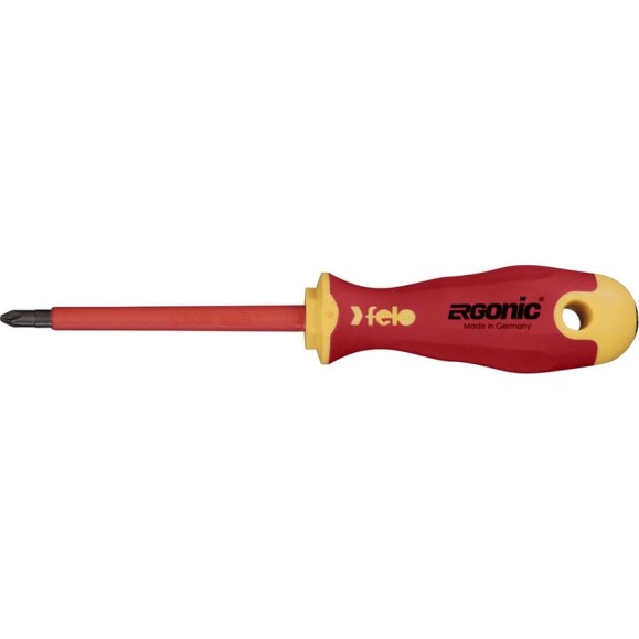 Диэлектрическая крестовая отвертка Felo Ergonic PZ 2X100 41520390