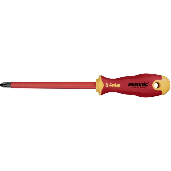 Диэлектрическая крестовая отвертка Felo Ergonic PH 3X 150 41430490 Диэлектрическая крестовая отвертка Felo Ergonic PH 3X 150 41430490