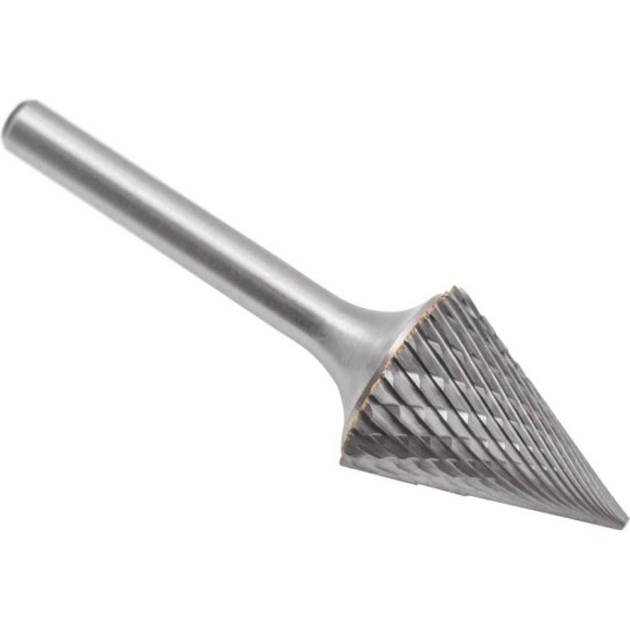 Борфреза SDW TOOLS M202506, коническая с заостренным концом, двойная насечка ВК8 cu00374 Борфреза SDW TOOLS M202506, коническая с заостренным концом, двойная насечка ВК8 cu00374
