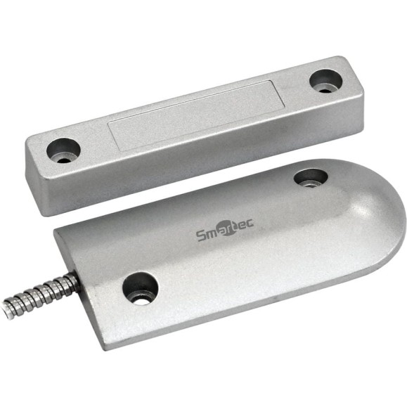 Магнитоконтактный датчик Smartec ST-DM146NC-SLНЗ/НР, накладной для металлических дверей, металлорукав smkd0404 Магнитоконтактный датчик Smartec ST-DM146NC-SLНЗ/НР, накладной для металлических дверей, металлорукав smkd0404