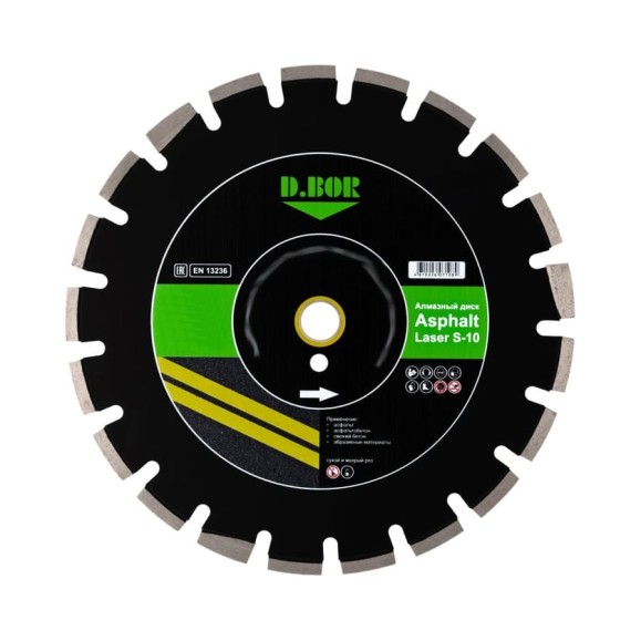 Алмазный диск D.BOR Asphalt Laser S-10 350x3.2x30/25.4 мм D-AL-S-10-0350-030 Алмазный диск D.BOR Asphalt Laser S-10 350x3.2x30/25.4 мм D-AL-S-10-0350-030