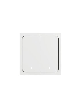 Беспроводной умный выключатель Yandex, Яндекс, 2 клавиши, Zigbee YNDX-00535