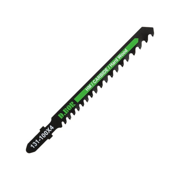 Пилка по дереву D.BOR 75/100х3.5-5 мм HM / CARBIDE / Hard Wood (1 шт) D-131-100X4-01