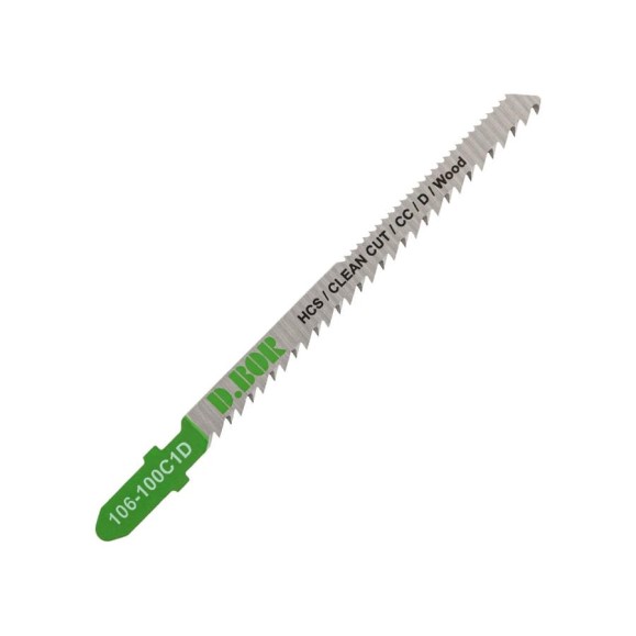 Пилки по дереву D.BOR 75/100х2.5 мм HCS / CLEAN CUT / CC / D / Wood (2 шт) D-106-100C1D-02