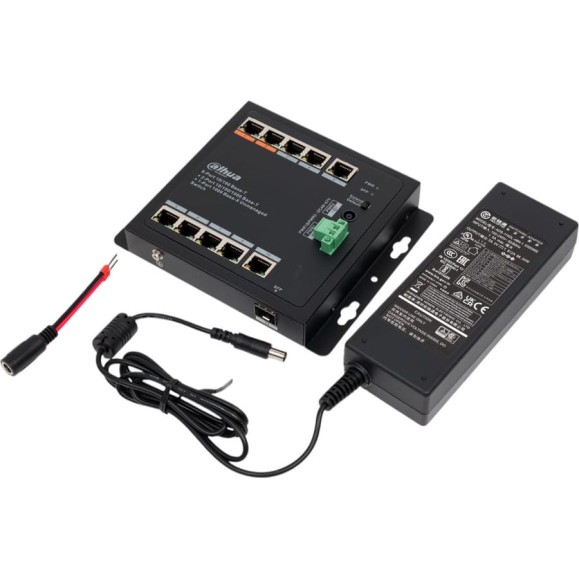 Коммутатор poe DAHUA DH-PFS3111-8ET-96-F