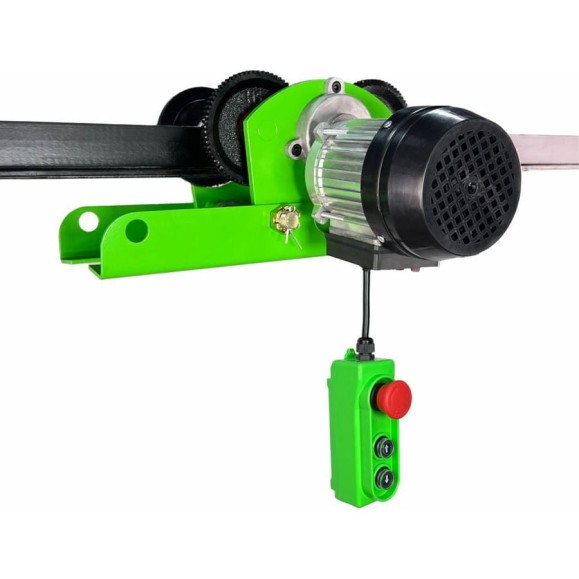Тележка для мини тали электрической стационарной HITCH РА1200 1200кг 220В с пультом SZ086223 Тележка для мини тали электрической стационарной HITCH РА1200 1200кг 220В с пультом SZ086223