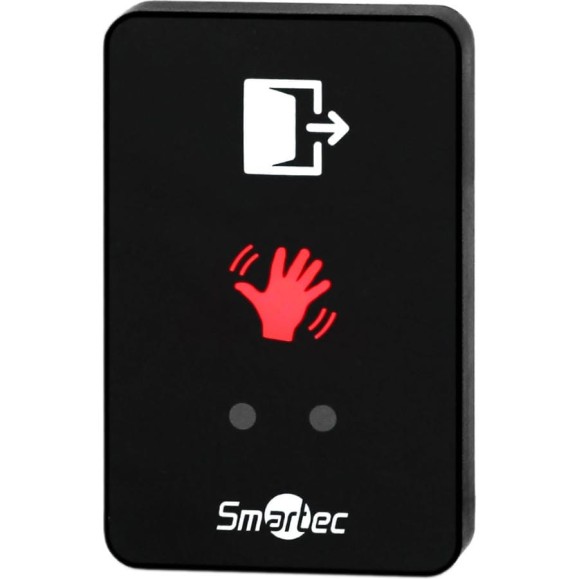 Кнопка ИК-бесконтактная Smartec ST-EX310L-BK накладная, черная, СИД индикатор, НЗ/НР контакты smkd0641.1