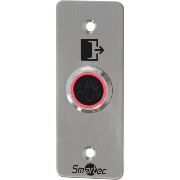 Кнопка ИК-бесконтактная металлическая Smartec ST-EX343LW врезная, СИД индикатор, НЗ/НР контакты, IP68 smkd0658 Кнопка ИК-бесконтактная металлическая Smartec ST-EX343LW врезная, СИД индикатор, НЗ/НР контакты, IP68 smkd0658