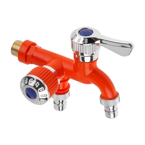 Кран пластиковый садовый AV Engineering 1/2" нар. AVZAP-P18