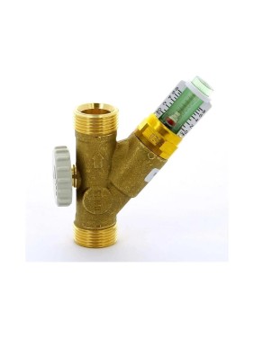Балансировочный вентиль Watts SRVOL-AG 3/4нар. с расходомером 1-8л/мин 3498000 10010098