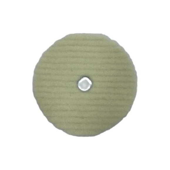 Полировальный круг из овчины с коротким ворсом (эксцентрик) A1 Heavy-cut wool pad short wool 125 мм SW125DA