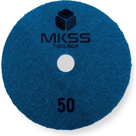 Алмазный гибкий шлифовальный круг MKSS Toolbox MK2606 АГШК Ø100 Р50 для сухой шлифовки MKSS MK26060050