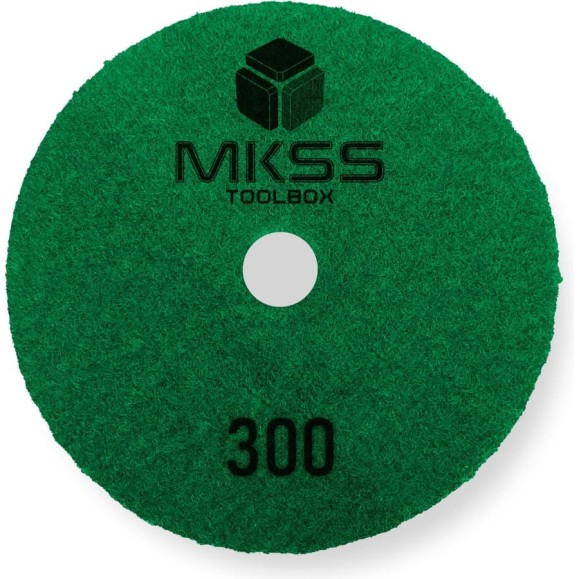 Алмазный гибкий шлифовальный круг MKSS Toolbox MK2606 АГШК Ø100 Р300 для сухой шлифовки MKSS MK26060300