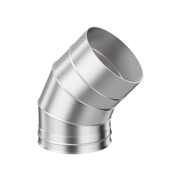 Колено 3-х секционное Металлик и Ко 135x115; AISI 430 0.80 О0000071283 Колено 3-х секционное Металлик и Ко 135x115; AISI 430 0.80 О0000071283