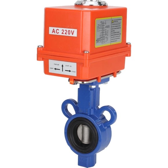 Затвор дисковый DN.ru AL-316L-EPDM-2W-Fb-ISO-H Ду25/32 электропривод QT-003 MINI 220В D050-11191 Затвор дисковый DN.ru AL-316L-EPDM-2W-Fb-ISO-H Ду25/32 электропривод QT-003 MINI 220В D050-11191