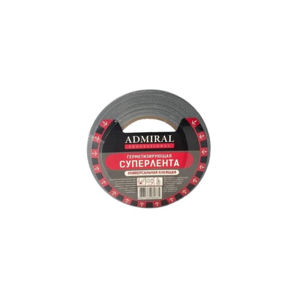 Лента ADMIRAL STARS герметизирующая серая 48мм x 10м 160 мкм ADMIRAL 54375989