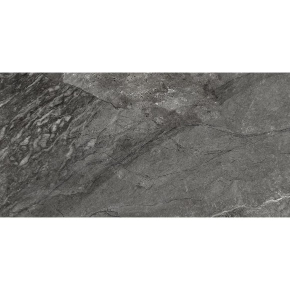Керамогранит Слэйт темно-серый / Slate Graphite матовый карвинг 300x600x9,5, 1,44 м2, графит Delacora D30005M