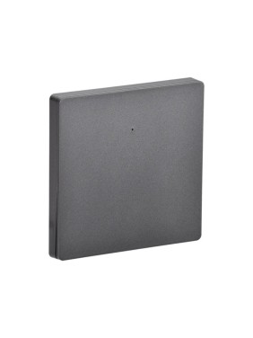 SMART-выключатель 1-клавишный ONI ITEQ 16А, с нейтралью, WIFI+BLE, серый IT-SM1NWBI-K03