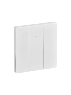 SMART-выключатель 3-клавишный ONI ITEQ 16А, с нейтралью, WIFI+BLE, белый IT-SM3NWBI-K01