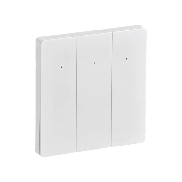 SMART-выключатель 3-клавишный ONI ITEQ 16А, с нейтралью, WIFI+BLE, белый IT-SM3NWBI-K01