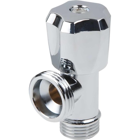 Вентильный кран для стиральной машины AV Engineering 1/2x3/4 хром AVE2263412 Вентильный кран для стиральной машины AV Engineering 1/2x3/4 хром AVE2263412