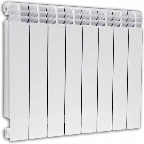 Биметаллический радиатор Fondital ALUSTAL 500/100 BIANCO 10 секций R90103410 Биметаллический радиатор Fondital ALUSTAL 500/100 BIANCO 10 секций R90103410