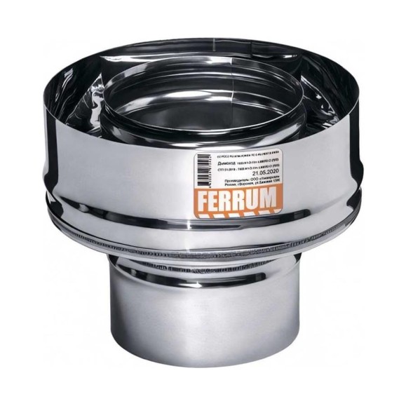 Старт сэндвич FERRUM 0,8 мм, нержавеющая сталь, ф120x200 f3719