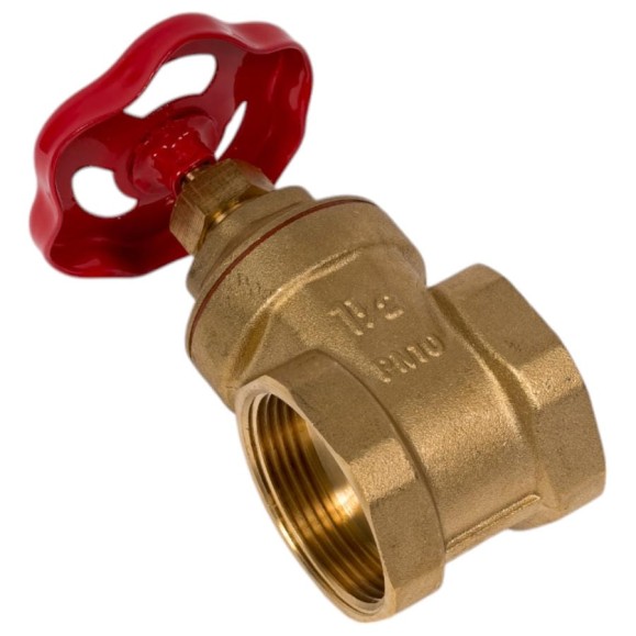 Клиновая задвижка MVI латунная 1 1/2" BV.880.08 Клиновая задвижка MVI латунная 1 1/2" BV.880.08