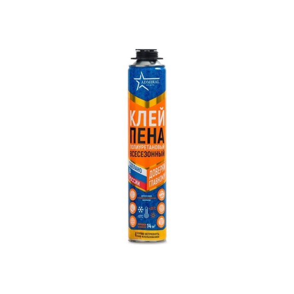Пена-клей ADMIRAL STARS 60 950  мл, универсальный 54427191