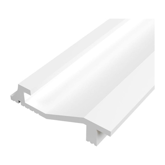 Плинтус СОЛИД Solid UHD полимерный напольный под подсветку, полимерный ультравысокой плотности, белый, 2,0м 1 UHD 32/100L