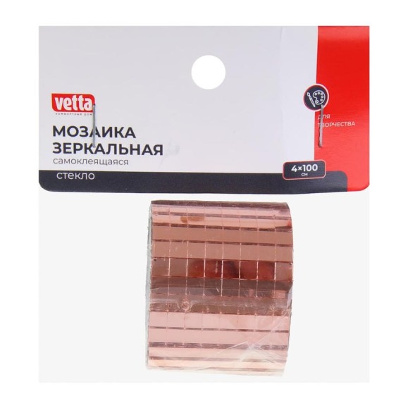 Зеркальная мозаика VETTA Бронза, 4x100 см 416-285