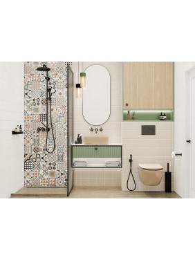 Плитка настенная Дизайн Арт Айвори / Design Art Ivory NewTrend 300x600x9, 1,08м2, серый WT36DST01
