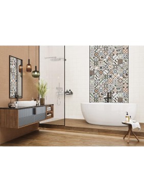 Плитка настенная Дизайн Арт Микс 1 / Design Art Mix 1 NewTrend 300x600x9, 1,08м2, разноцветный WT36DST55