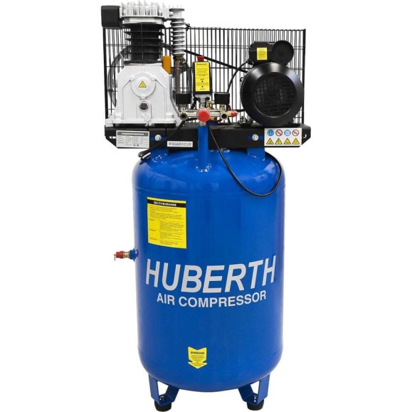 Компрессор, ресивер HUBERTH 100 л, вертикальный, 336 л/мин, 220В RP30656A