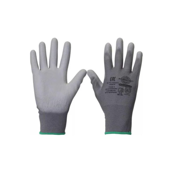 Перчатки Safeprotect НейпПол-С (нейлон+полиуретан, серый) р, 8 (M) 110501M Перчатки Safeprotect НейпПол-С (нейлон+полиуретан, серый) р, 8 (M) 110501M