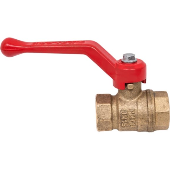 Кран шаровой Valfex N/P59 бирка для воды, 1/2" ВР/ВР, ручка рычаг, латунный 11Б27фт1М VF.214.LR1.012.N/P59.Bir Кран шаровой Valfex N/P59 бирка для воды, 1/2" ВР/ВР, ручка рычаг, латунный 11Б27фт1М VF.214.LR1.012.N/P59.Bir