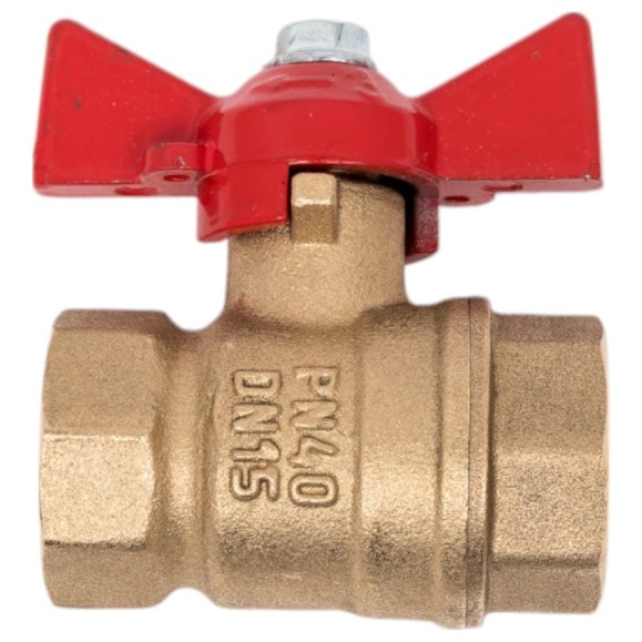Кран шаровой Valfex N/P59 бирка для воды, 1/2" ВР/ВР, ручка-бабочка, латунный 11Б27фт1М, 96/24 VF.217.LB1.012.N/P59.Bir Кран шаровой Valfex N/P59 бирка для воды, 1/2" ВР/ВР, ручка-бабочка, латунный 11Б27фт1М, 96/24 VF.217.LB1.012.N/P59.Bir