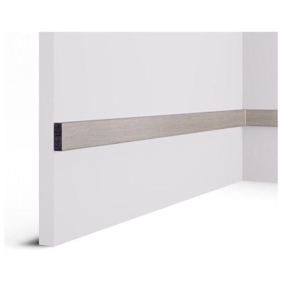 Рейка Cosca Decor RX010-055 30x10x2000 мм, Платина матовая Cosca Deco 00-00079329