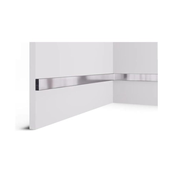 Рейка Cosca Decor RX010-050 30x10x2000 мм, Хром Cosca Deco 00-00079297