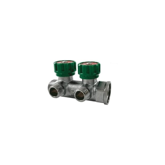 Регулируемый коллектор под евроконус Millennium 2 выхода 3/4" х1/2" 44990