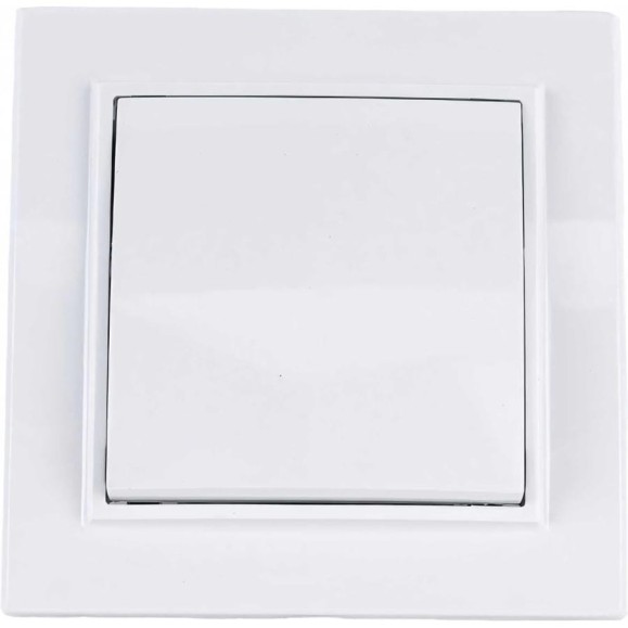 Выключатель STEKKER 1-клавишный, 220V, 10А, серия Эрна, белый, PSW10-9003-01 39043 Выключатель STEKKER 1-клавишный, 220V, 10А, серия Эрна, белый, PSW10-9003-01 39043