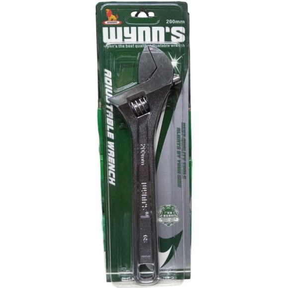 Ключ разводной WYNNS 200 мм (КР-24) WNS200D, WNS200B 00000017751