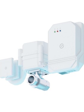 Умная система защиты от протечек воды SBER Wi-Fi 1/2 дюйма: блок управления, 2 привода, 2 проводных и 1 беспроводной датчик O2U152W1R