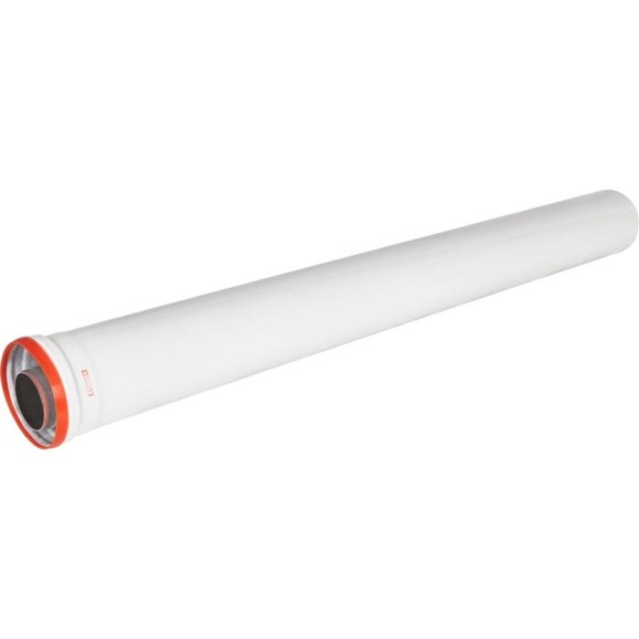 Коаксильный раструбный удлинитель дымохода ROMMER 60/100 l 1000 RCA-6010-001000 RG0091CSP6HDAF