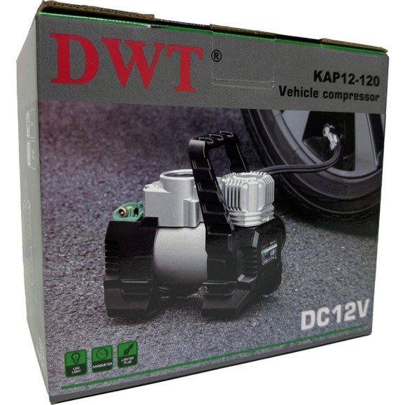 Автомобильный компрессор DWT KAP12-120 Автомобильный компрессор DWT KAP12-120