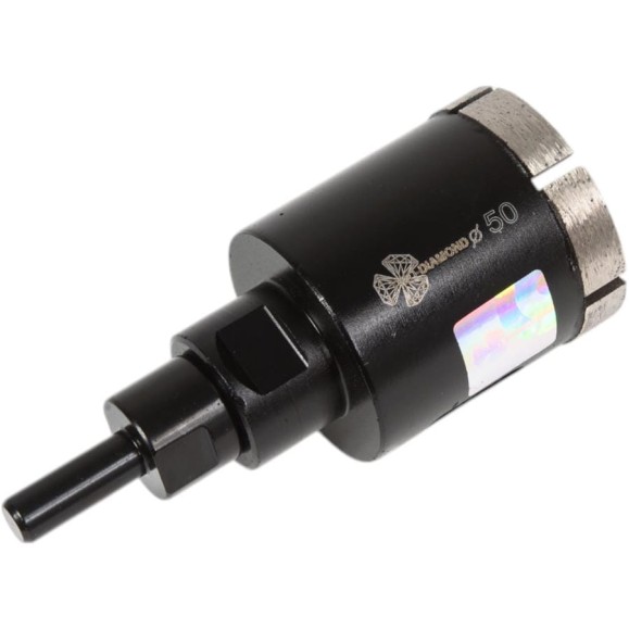 Коронка алмазная по керамограниту TRIO-DIAMOND 50 мм Grand Silver Welding GCB765