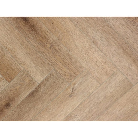 Водостойкий SPC ламинат Cronaplast Herringbone 4V Дуб Монпелье Н004 ёлка (640х128х4,5 мм) 16 шт. на 1,31 м2 H004