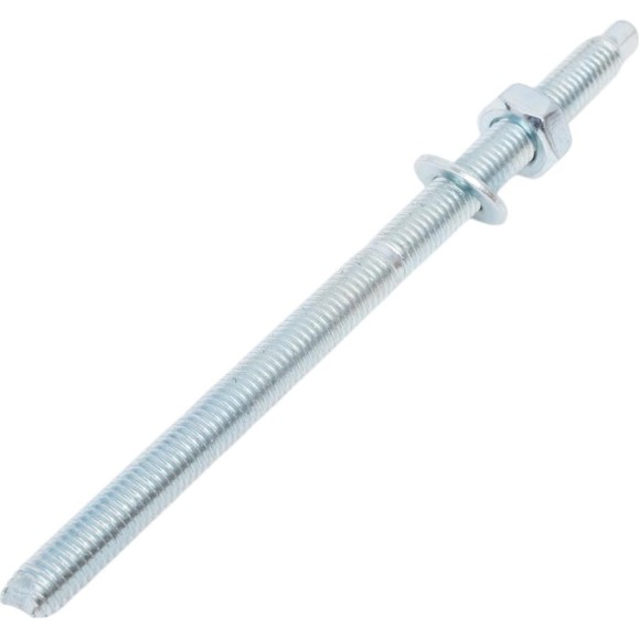 RAWLPLUG Пруток для химических анкеров клас 5.8 с шайбой и гайкой, M10х170 мм, 10 шт R-STUDS-10170
