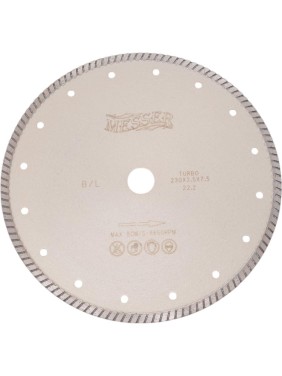 Диск алмазный турбо B/L по бетону 230D-2.5T-7.5W-22.2 MESSER 01-31-230